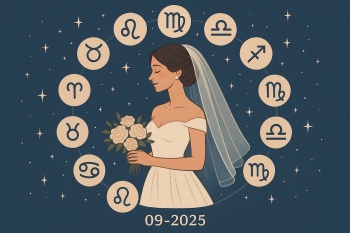 Весільний гороскоп на вересень 2025 року