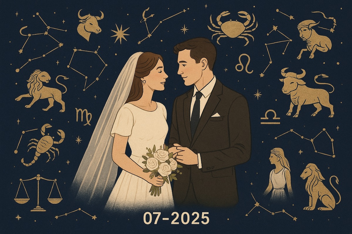 Весільний гороскоп на липень 2025 року